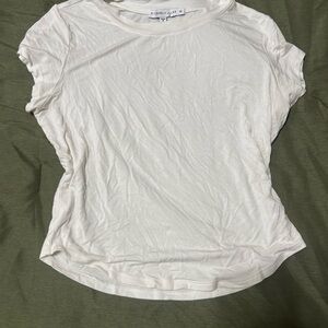 Baby Tee White (Sincerely Jules Light Cream Short Sleeve Crewneck)